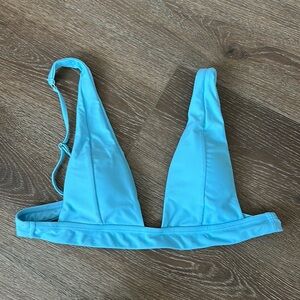 Blue Swim suit top size L